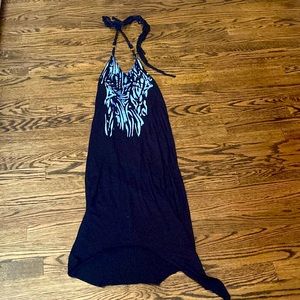 Black Halter Dress NWT